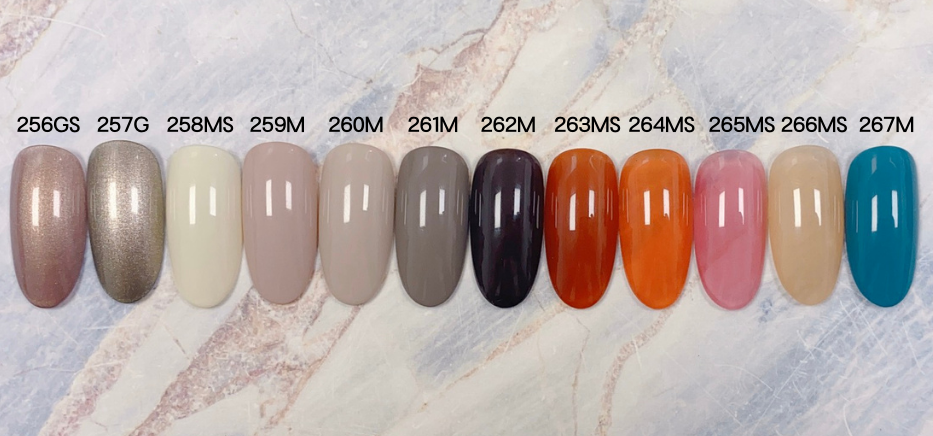 Ricca｜彩色凝膠3g（256-267）