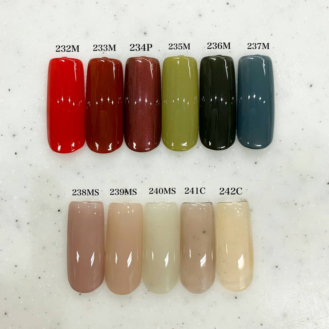 Ricca｜彩色凝膠3g（232-242）