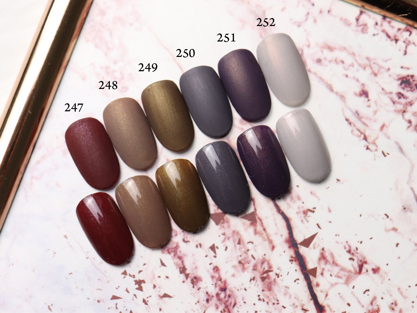 Dolly Gel｜疊翠流金5g（RB247～RB252）