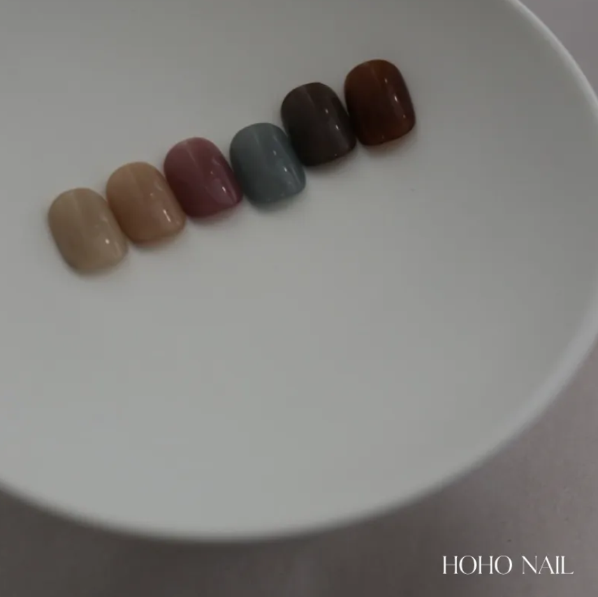 HOHONAIL｜6色復古盒套組（O009-O014）