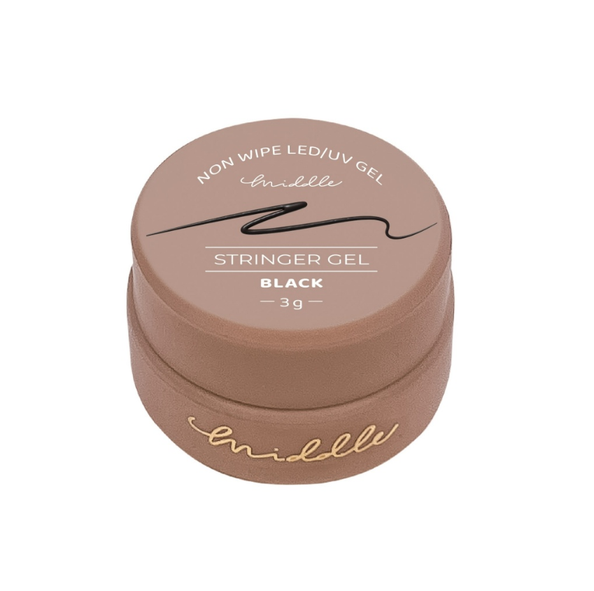 Ruyiya璐意雅｜Middle拉絲膠（黑/白）