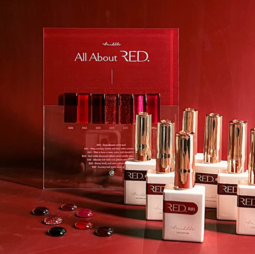 Ruyiya璐意雅｜Middle紅色系列（R01-R07）7ml