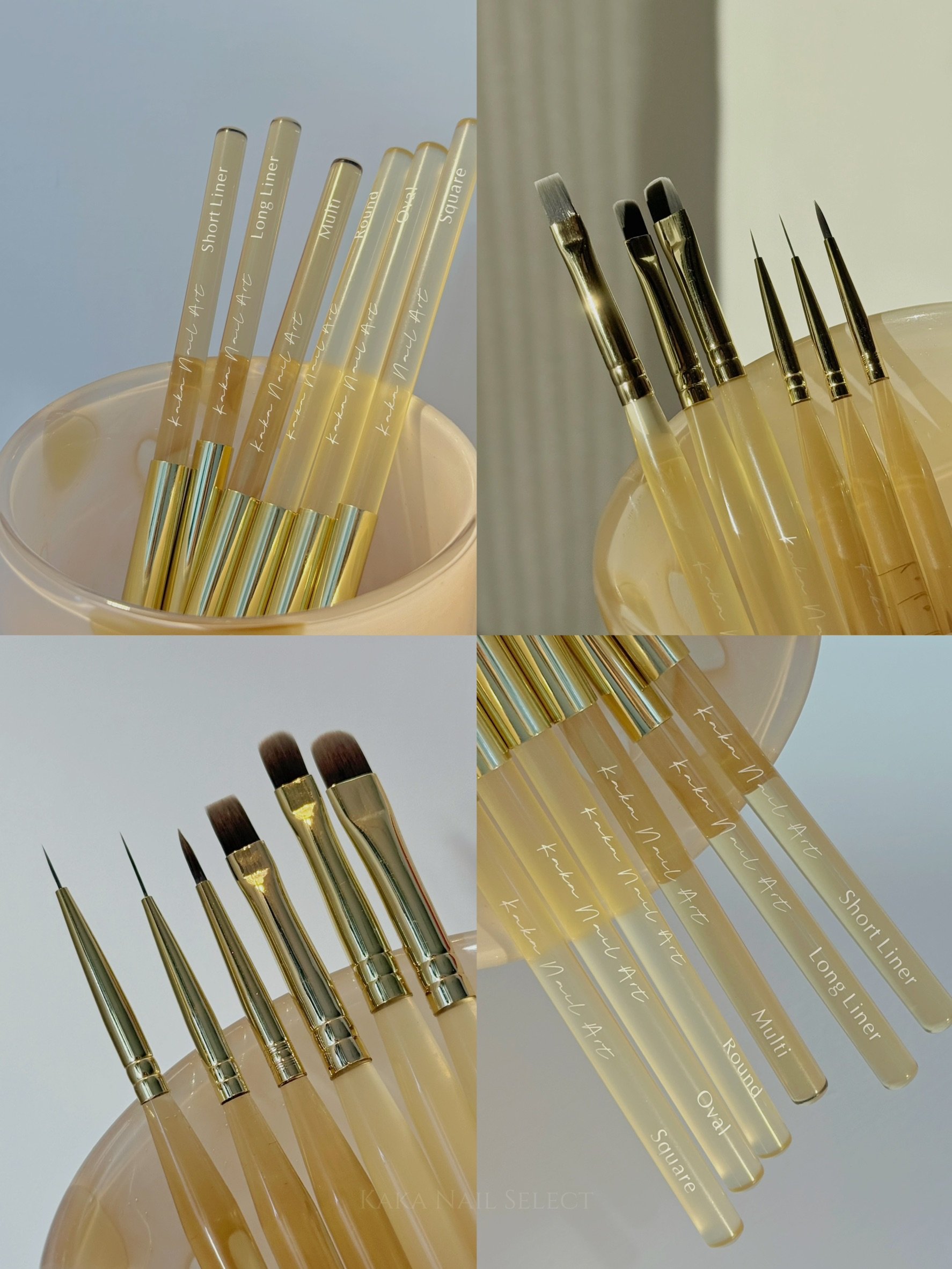 kaka｜蜜糖系列美甲筆刷