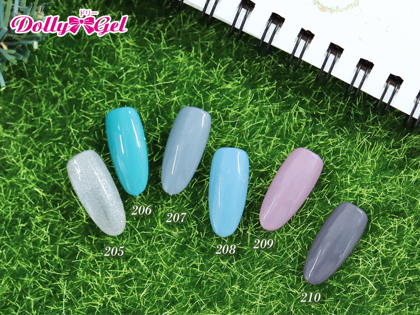 Dolly Gel｜氧氣森林-雷風恆5g（RB205～RB210）