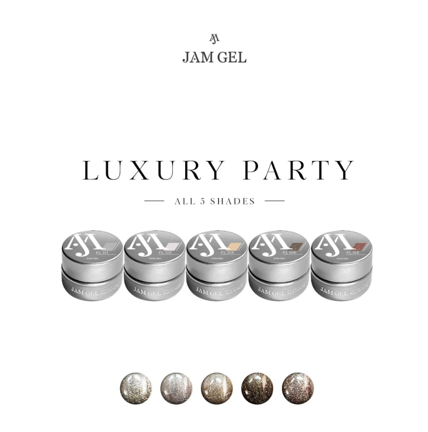 Ruyiya璐意雅｜JamGel浮華派對（FL01-FL05）3ml