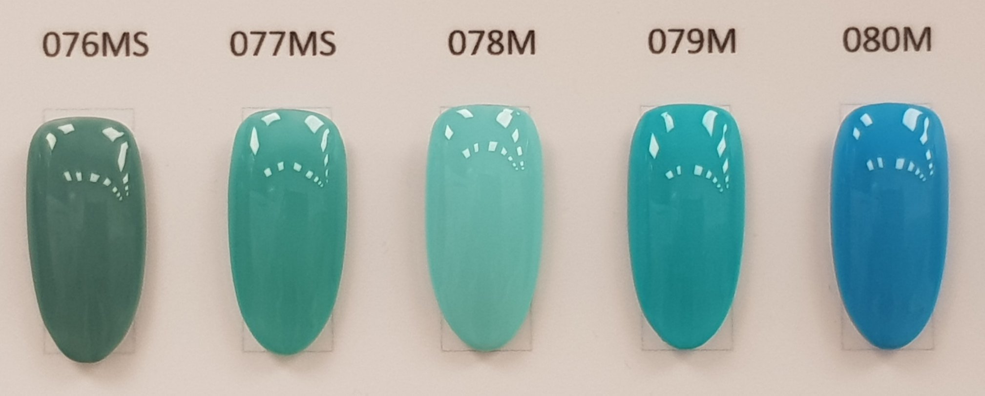 Ricca｜彩色凝膠3g（71-80）