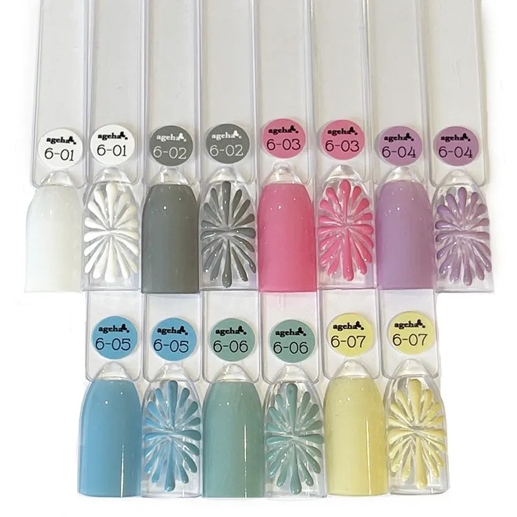 Ageha｜Opti Color 免清彩色凝膠（6-01~6-07）