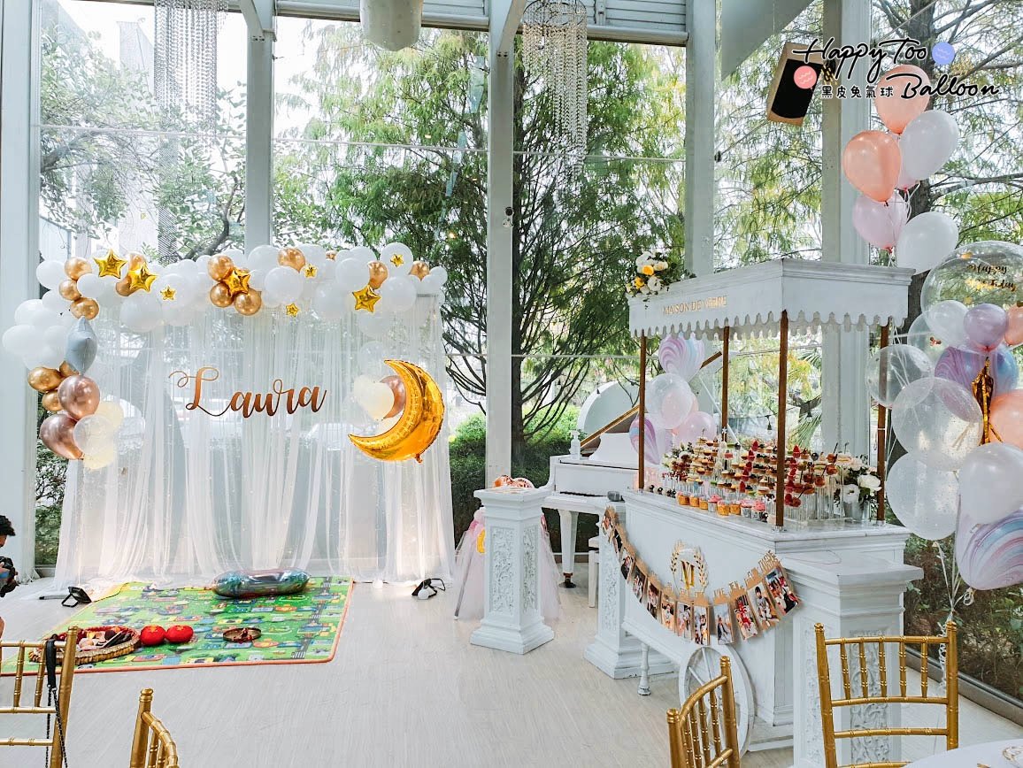 ♔《陽光灑落的玻璃屋周歲派對》♔