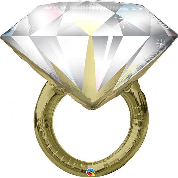 白金優雅大鑽戒