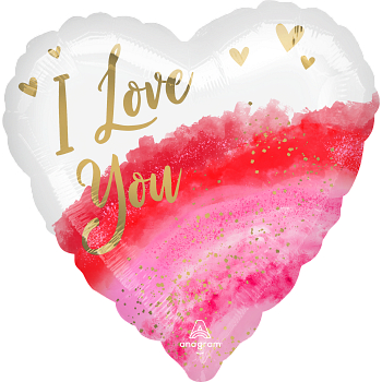 18吋 漸層粉紅的愛