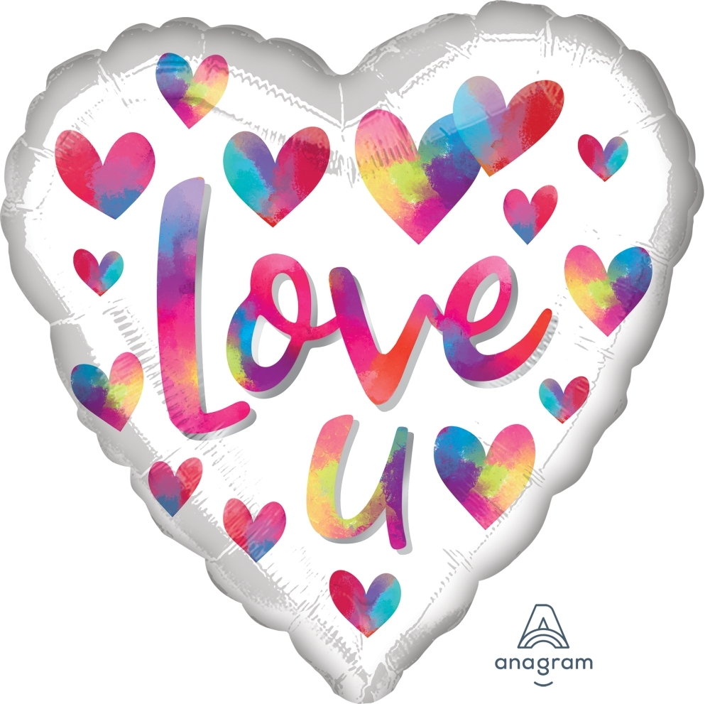 18吋 七彩斑斕的愛你