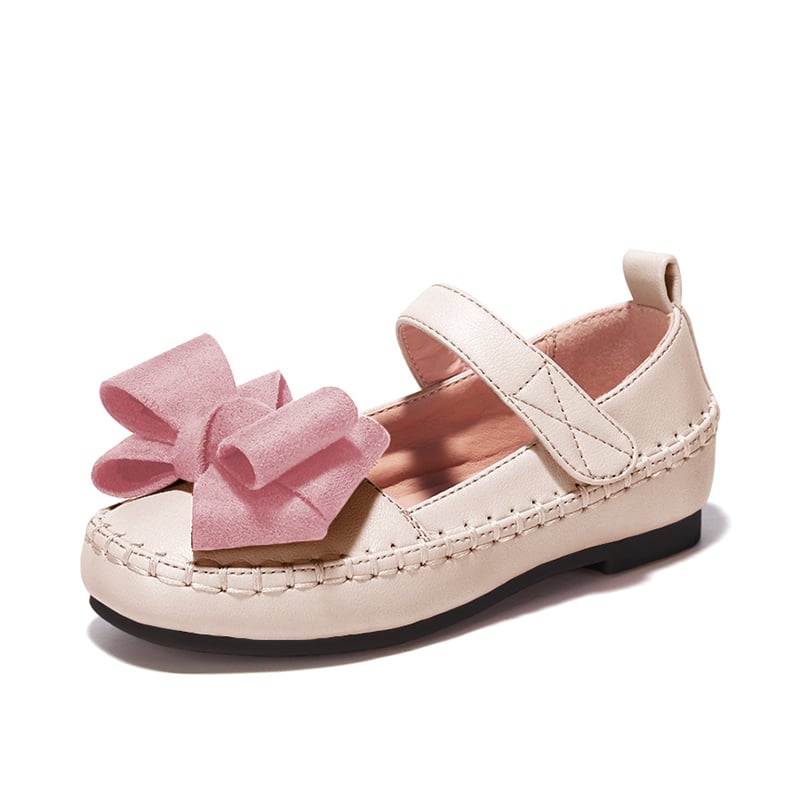 BellaVara 夢幻女孩公主蝴蝶休閒鞋-夢幻奶茶