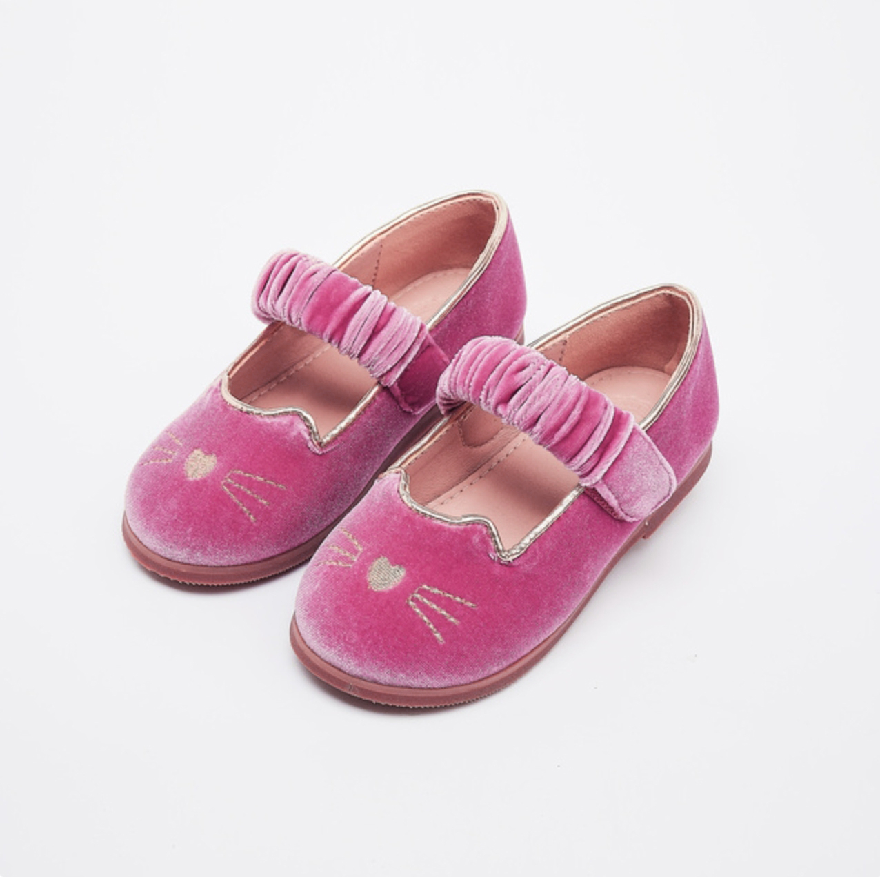 BellaVara時尚輕奢Meow公主休閒鞋-粉紫