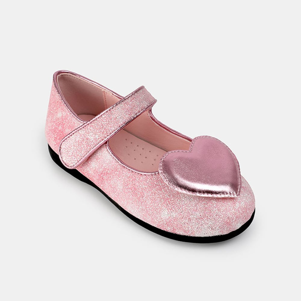 BellaVara 璀璨之心絢麗公主鞋-粉