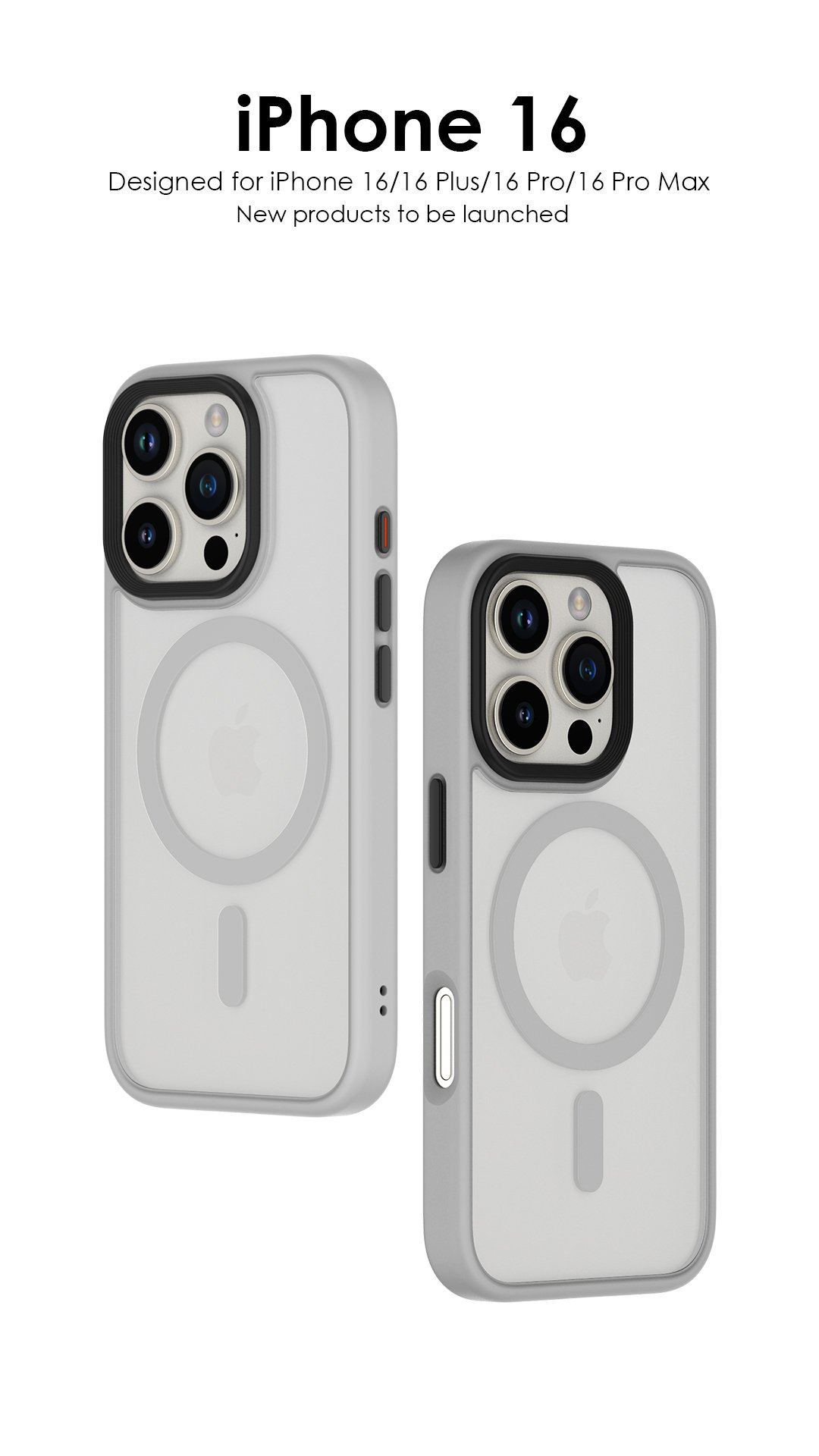V.Jun Phantom Case (微俊-幻影殼）iPhone 16+/16/15Pro/15 Pro Max/15