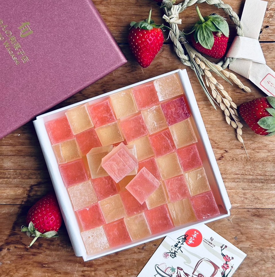 屠蘇酒與草莓琥珀糖