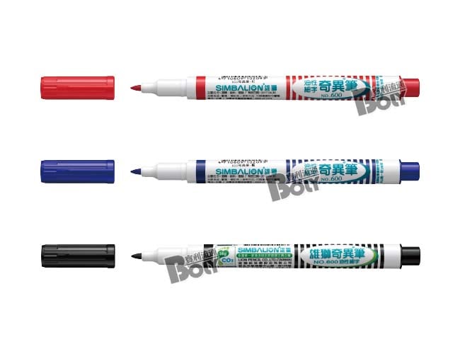 雄獅-600 細字奇異筆(2入)