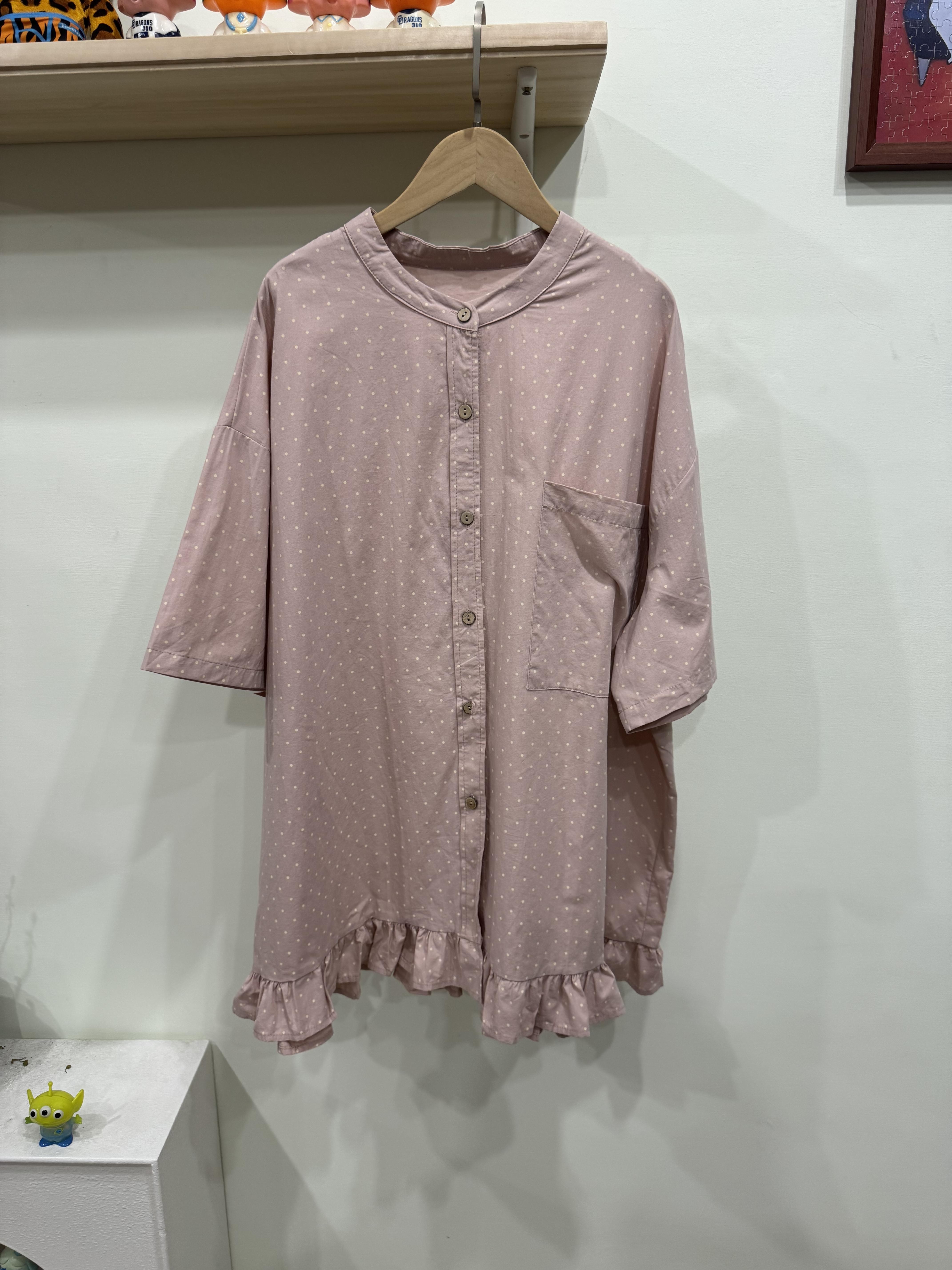 花邊點點上衣