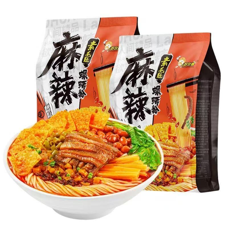 好歡螺麻辣素毛肚螺螄粉375g裝