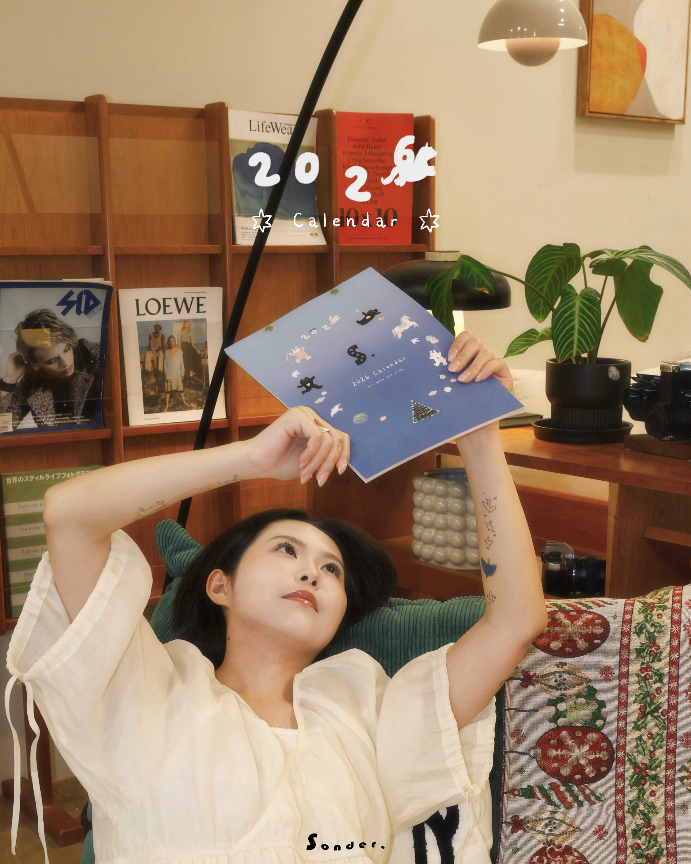 [現貨] 🗒️ 2026 Calendar 桌曆 / 掛曆 𖤐免運𖤐