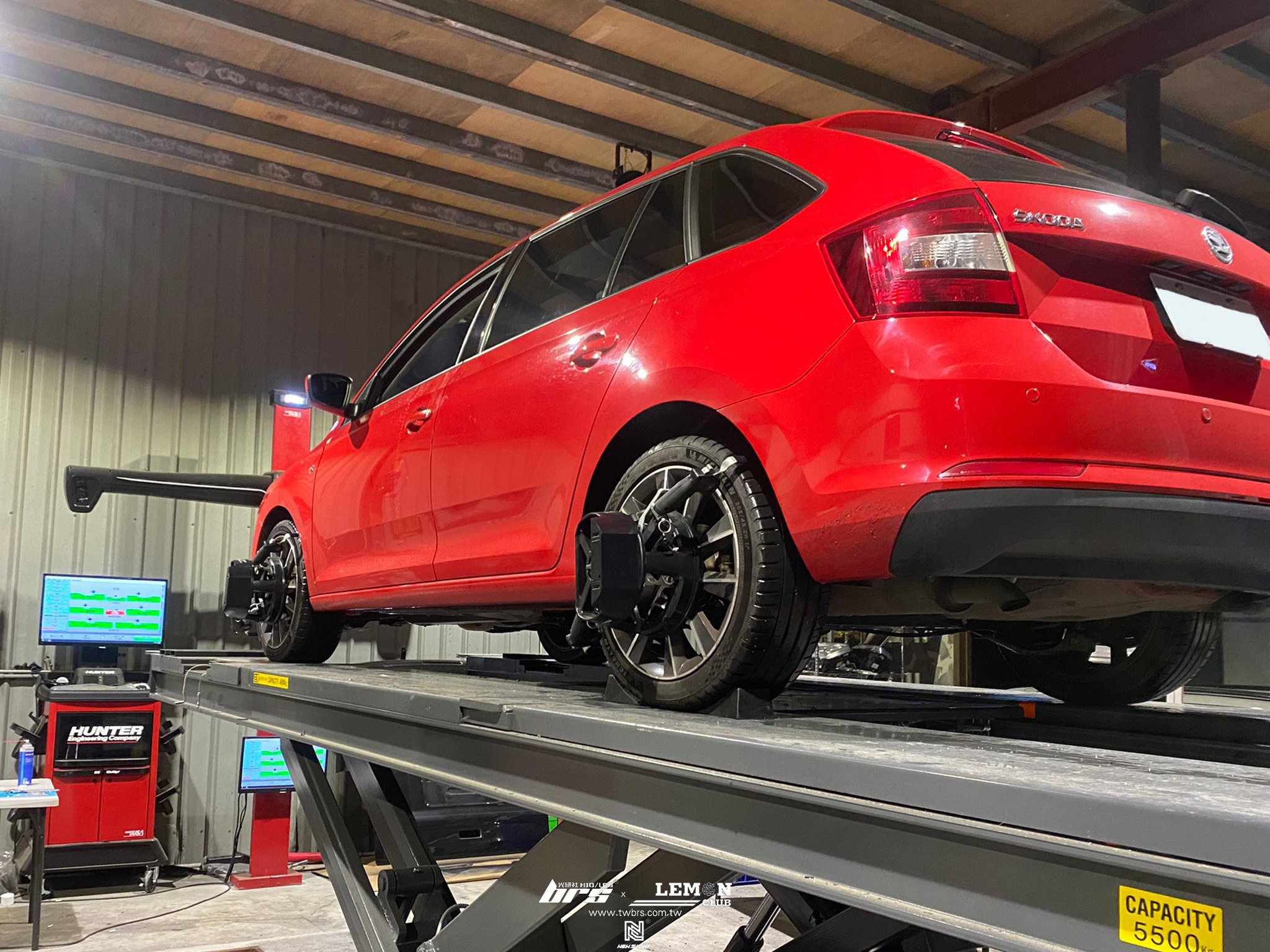 Skoda Rapid 保養 Bilstein倍適登避震器更換+前避震器彈簧墊更換+李仔串更換+原廠引擎腳更換+原廠變速箱腳更換