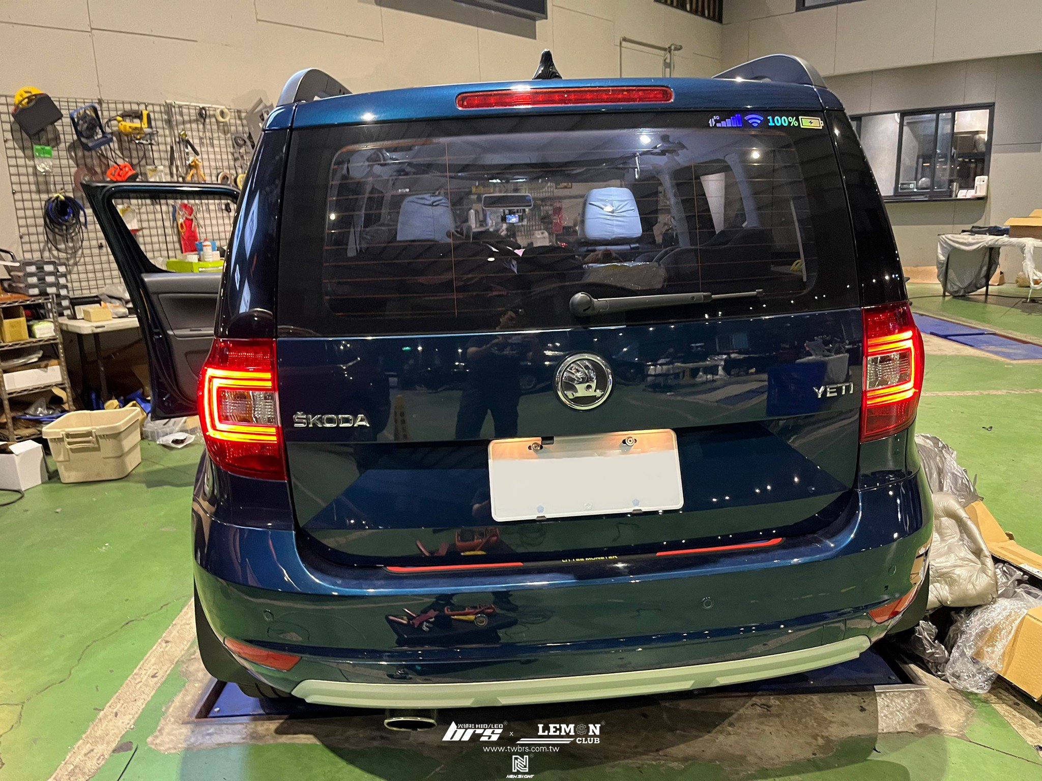 Skoda Yeti 安裝 LED尾燈