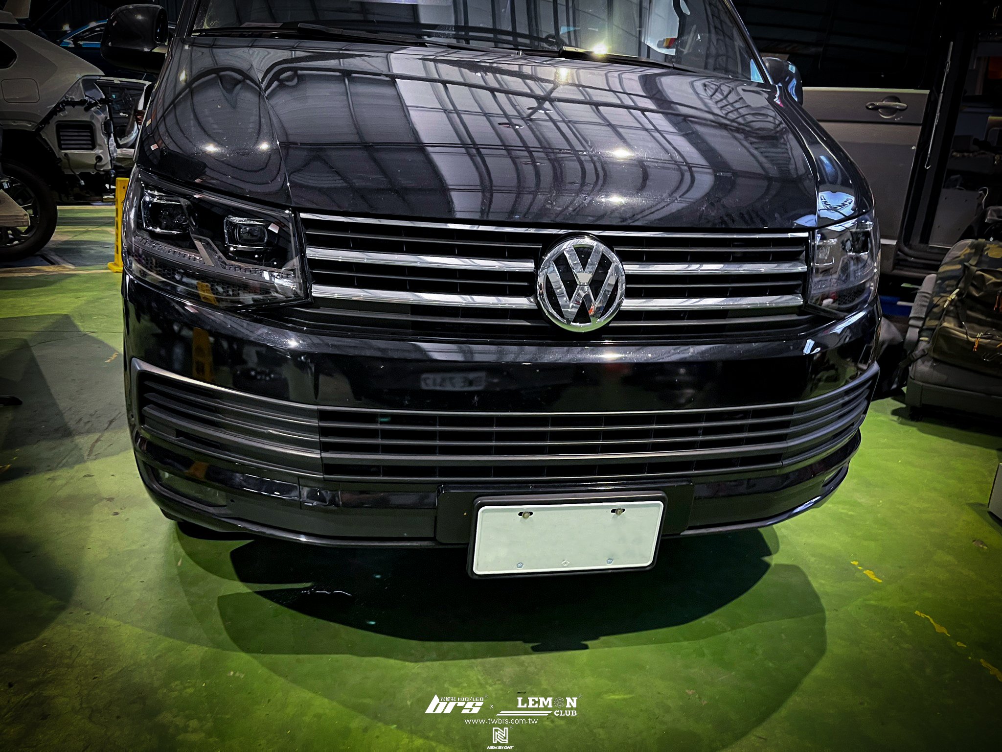 Volkswagen T6 安裝 T6改T6.1全LED魚眼大燈
