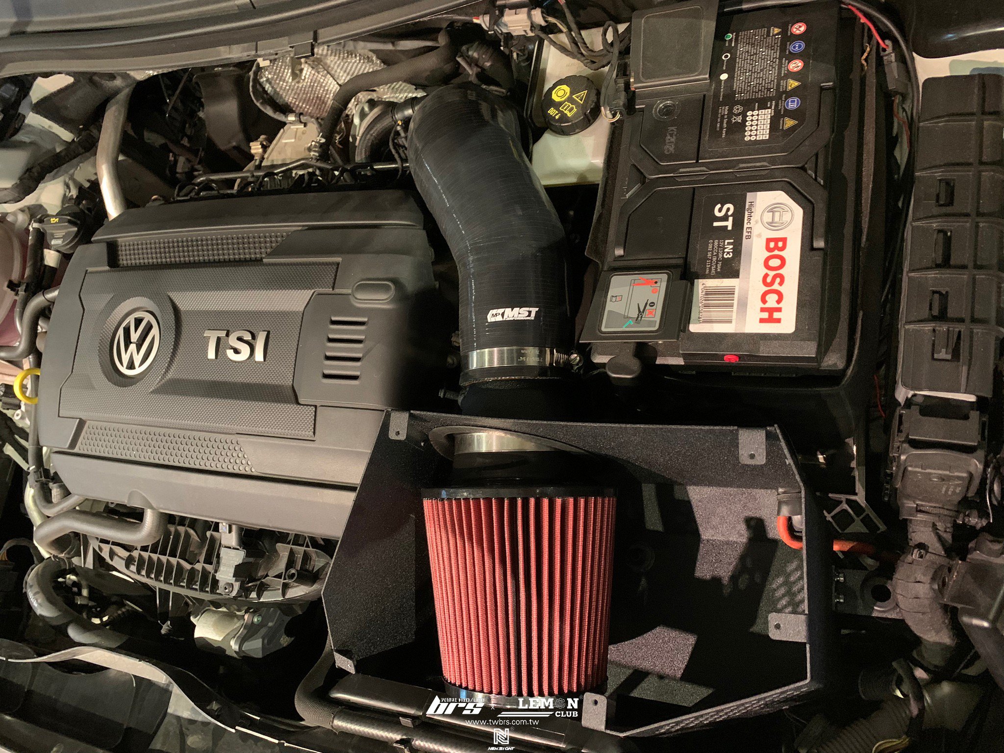 Volkswagen New Tiguan 安裝 MST進氣系統