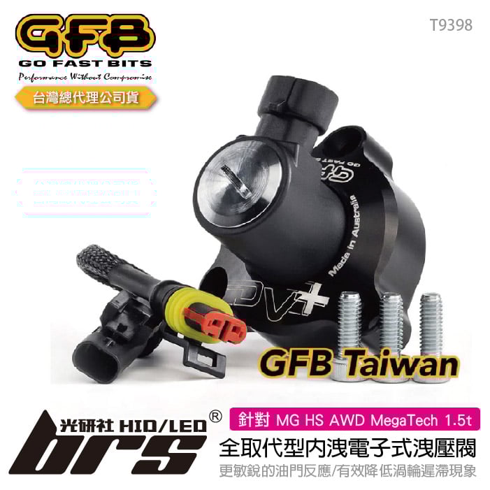 T9398 GFB 內洩式雙導式強化洩壓閥