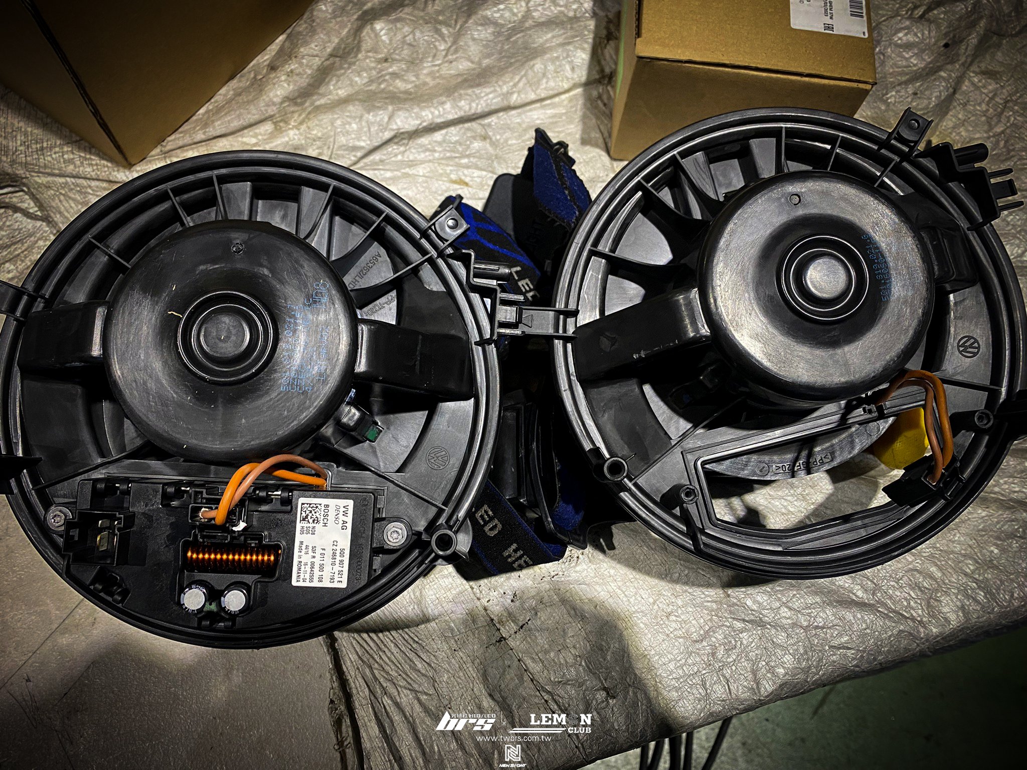 Volkswagen Golf 7 保養 原廠鼓風機更換