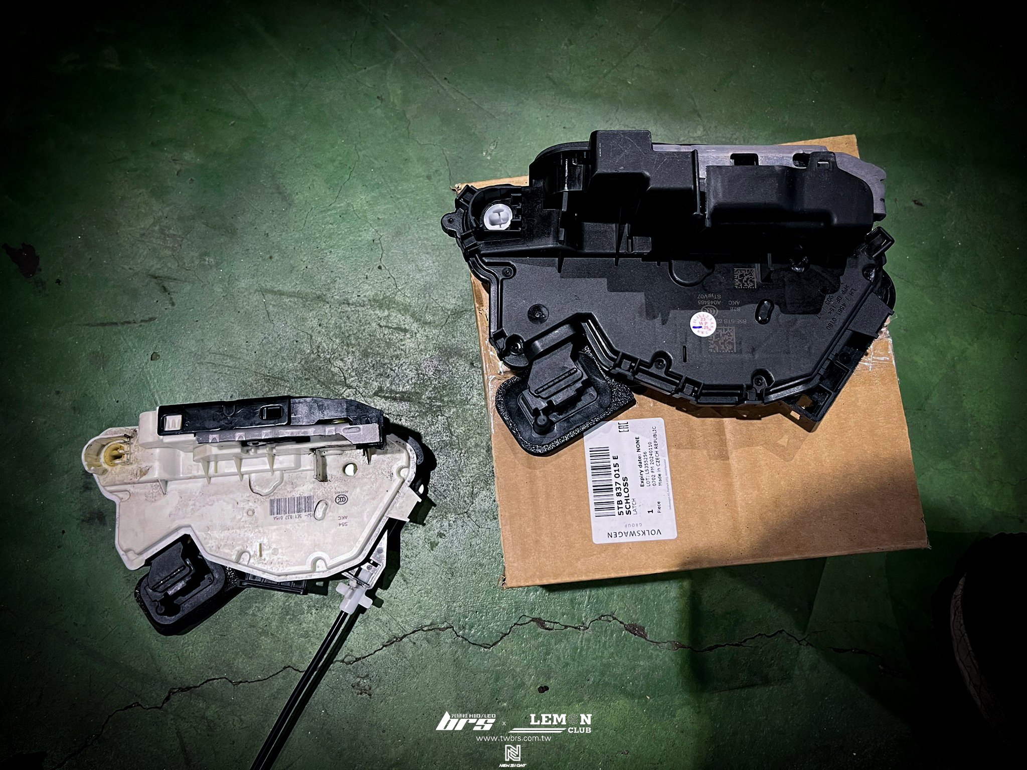 Skoda Octavia 保養 左前門六角鎖更換