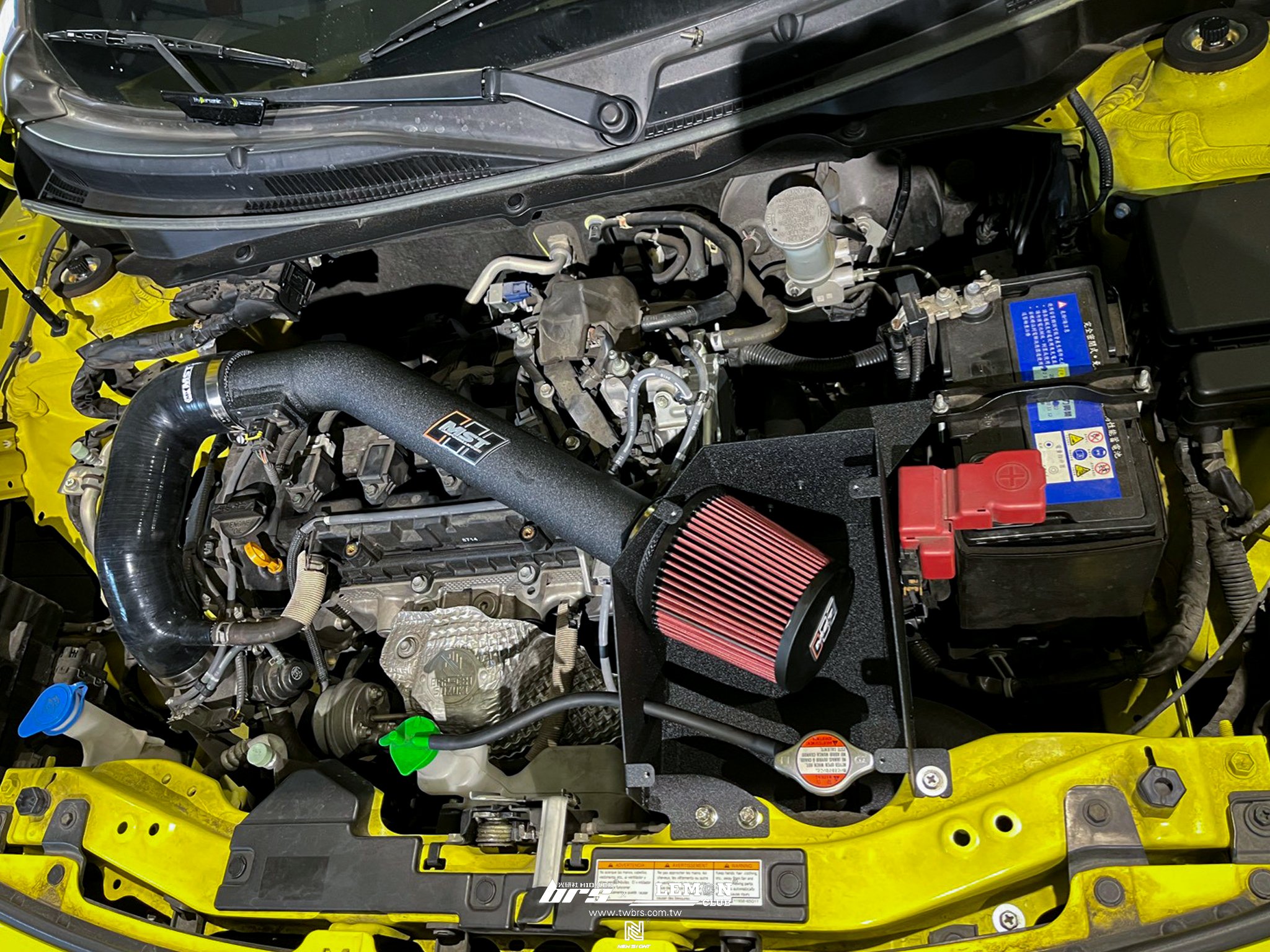 Suzuki Swift 安裝 MST進氣系統