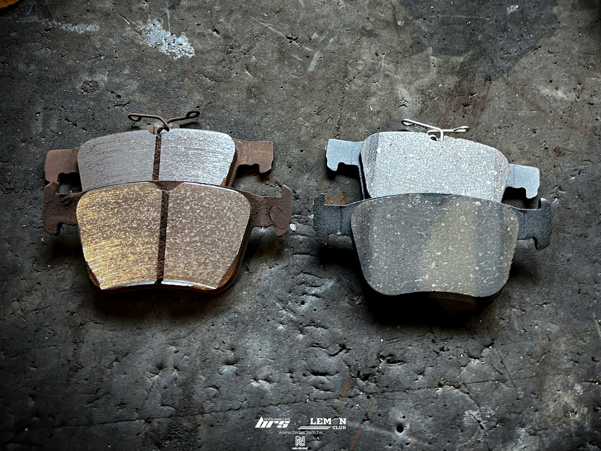 Volkswagen Golf 7 保養 後Brembo來令片(紅皮)