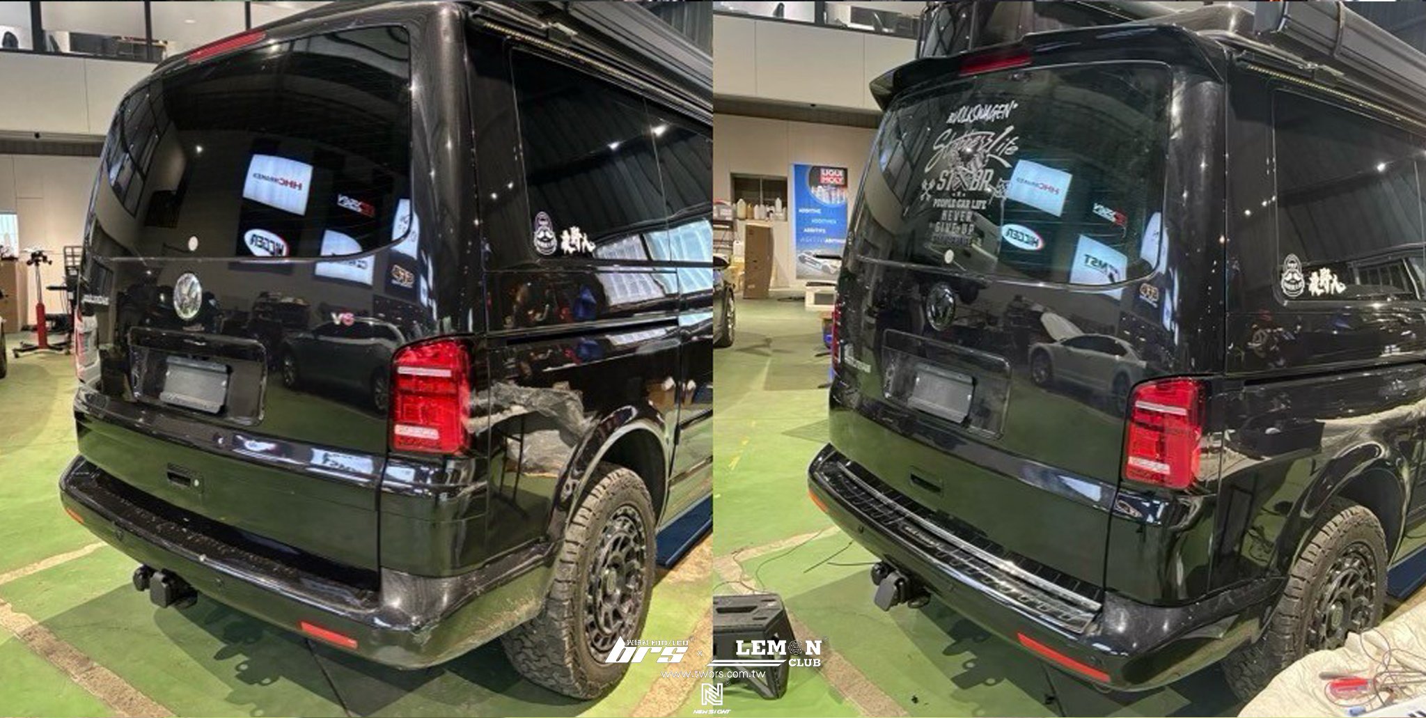 Volkswagen T5 Multivan 3.2 安裝 完整升級前後T5.1套件