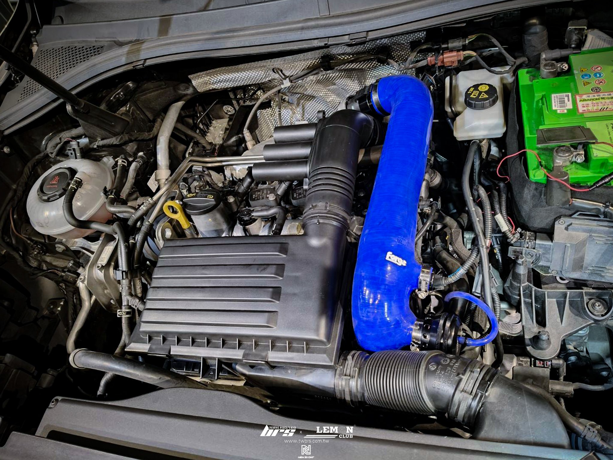 Volkswagen New Tiguan 安裝 Forge 1.2 1.4 TSI 專用外洩式洩壓閥