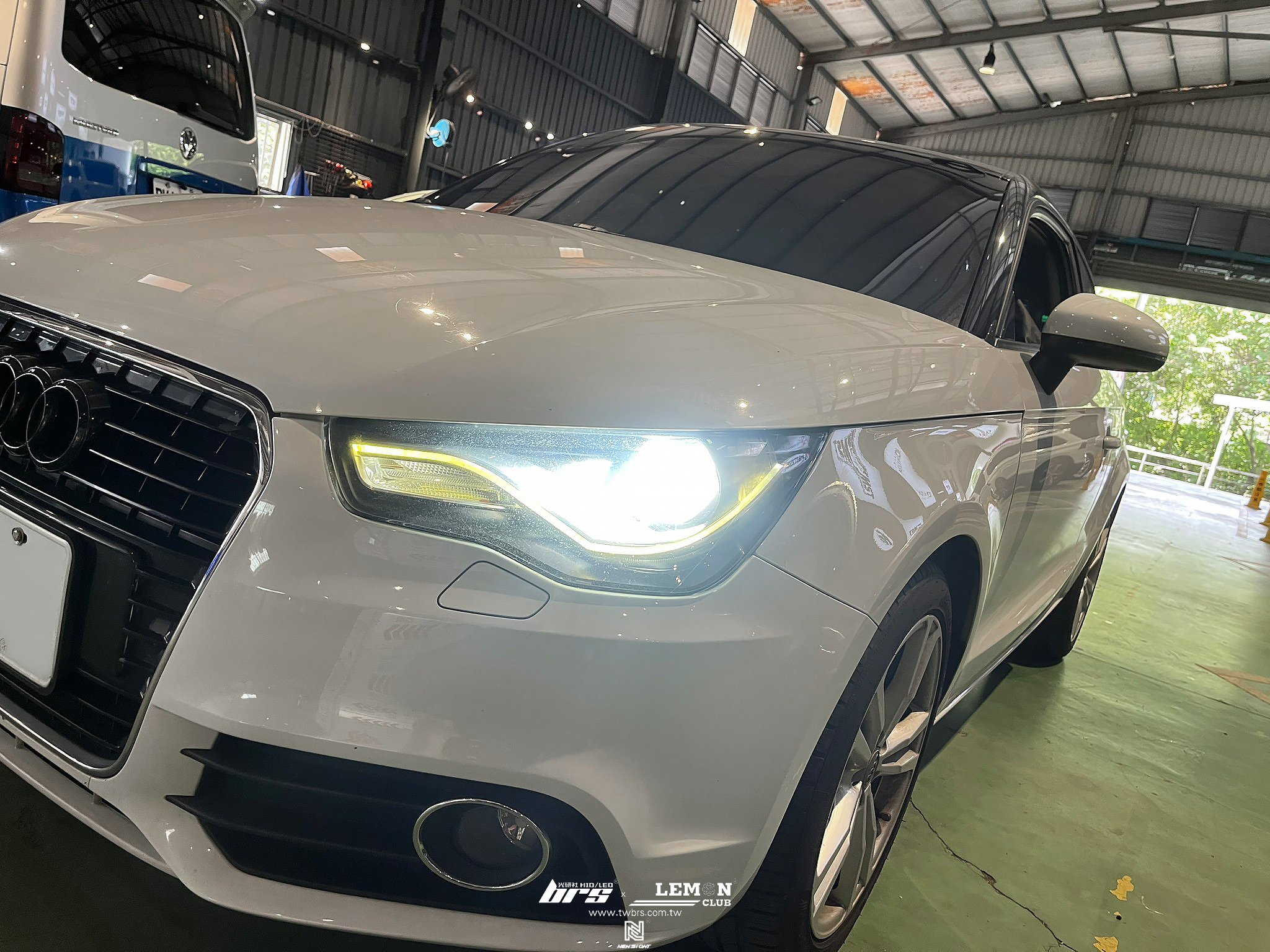 Audi A1 安裝 Highlight SS款(高階款) 6500K LED