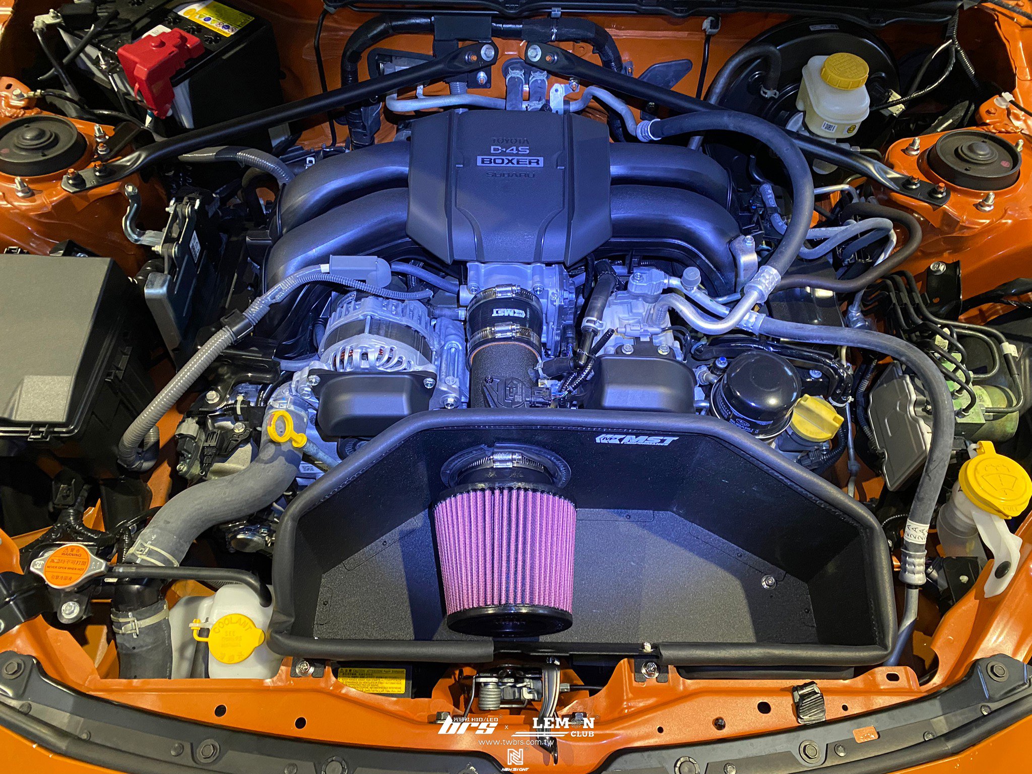 Toyota GR86 安裝 MST進氣系統
