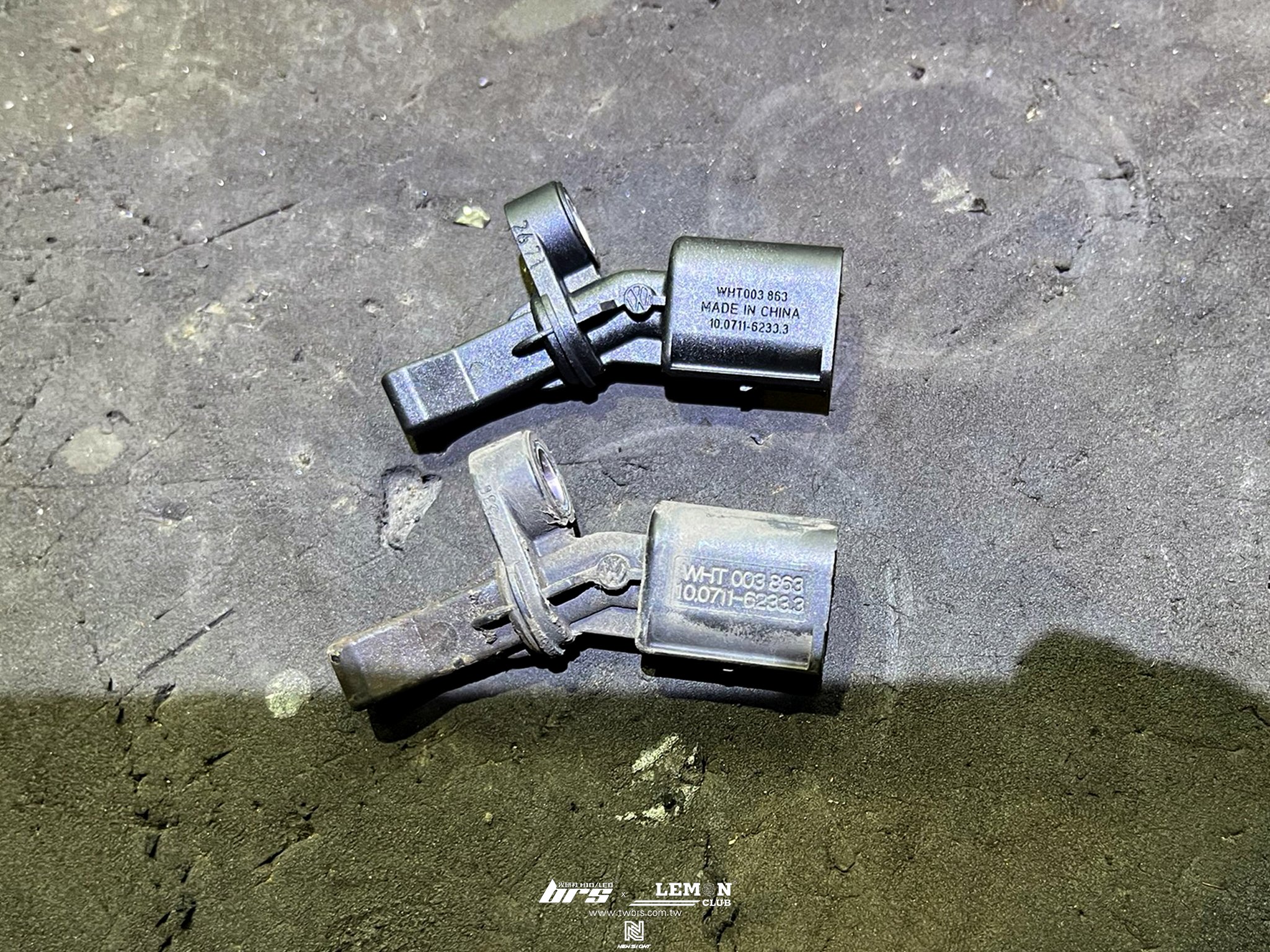 Skoda Fabia 安裝 左後輪速感知器