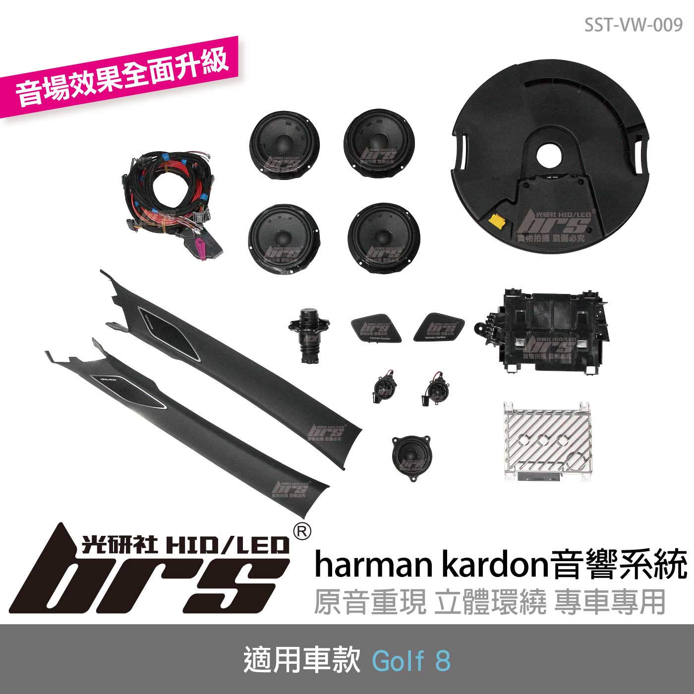 SST-VW-009 Golf 8 哈曼音響系統