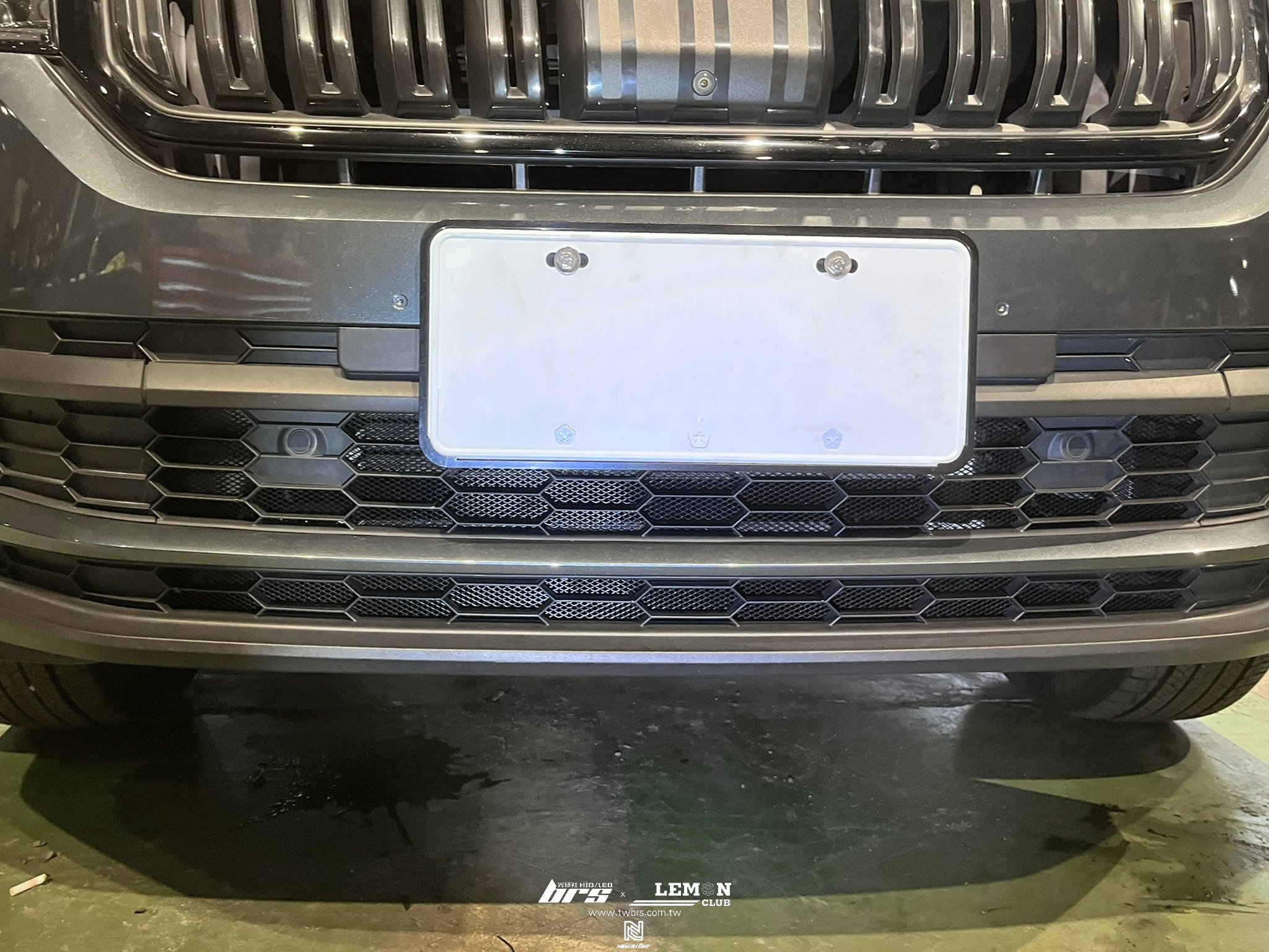 Skoda Kodiaq 安裝 保桿防跳石網