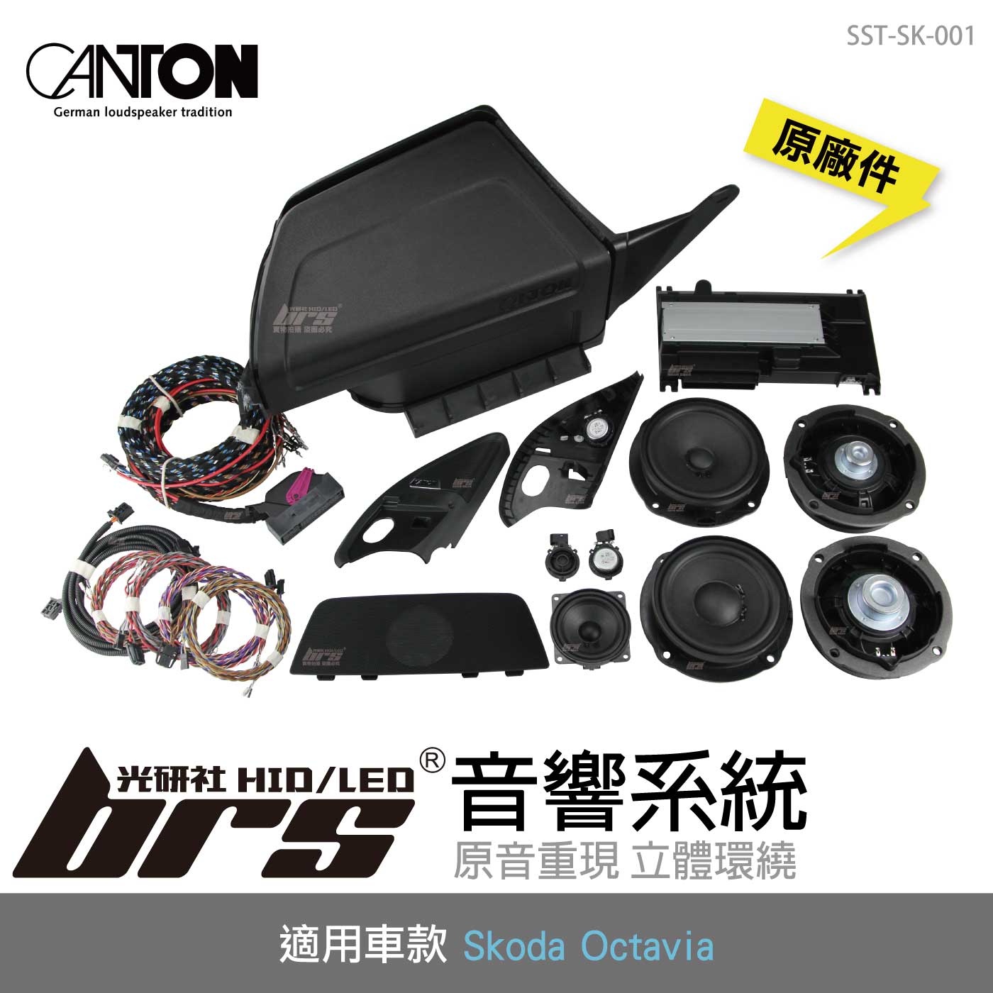 SST-SK-001 Octavia Canton 音響系統 5E0 035 412 (原廠件)