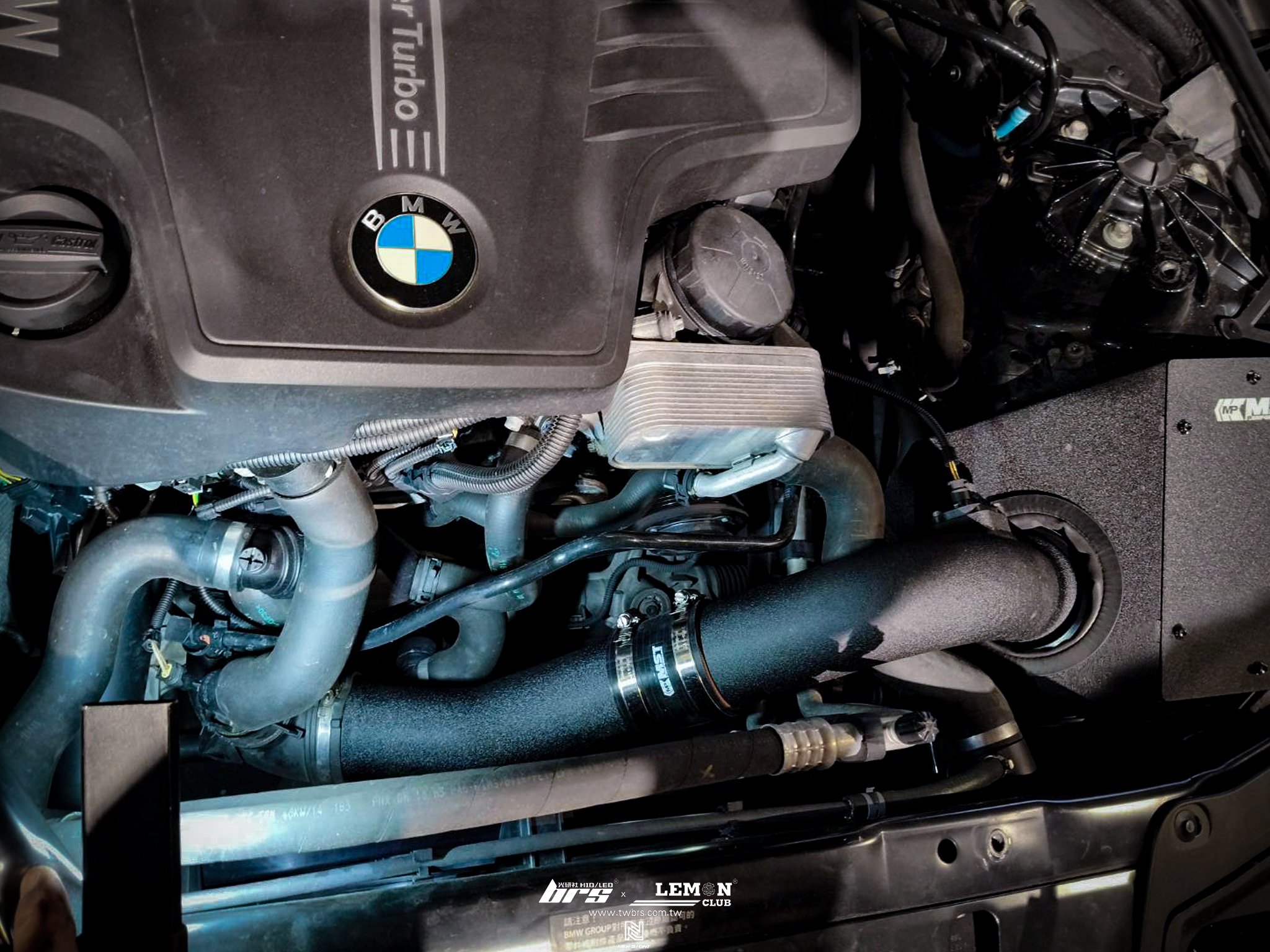 BMW F10 安裝 MST進氣系統