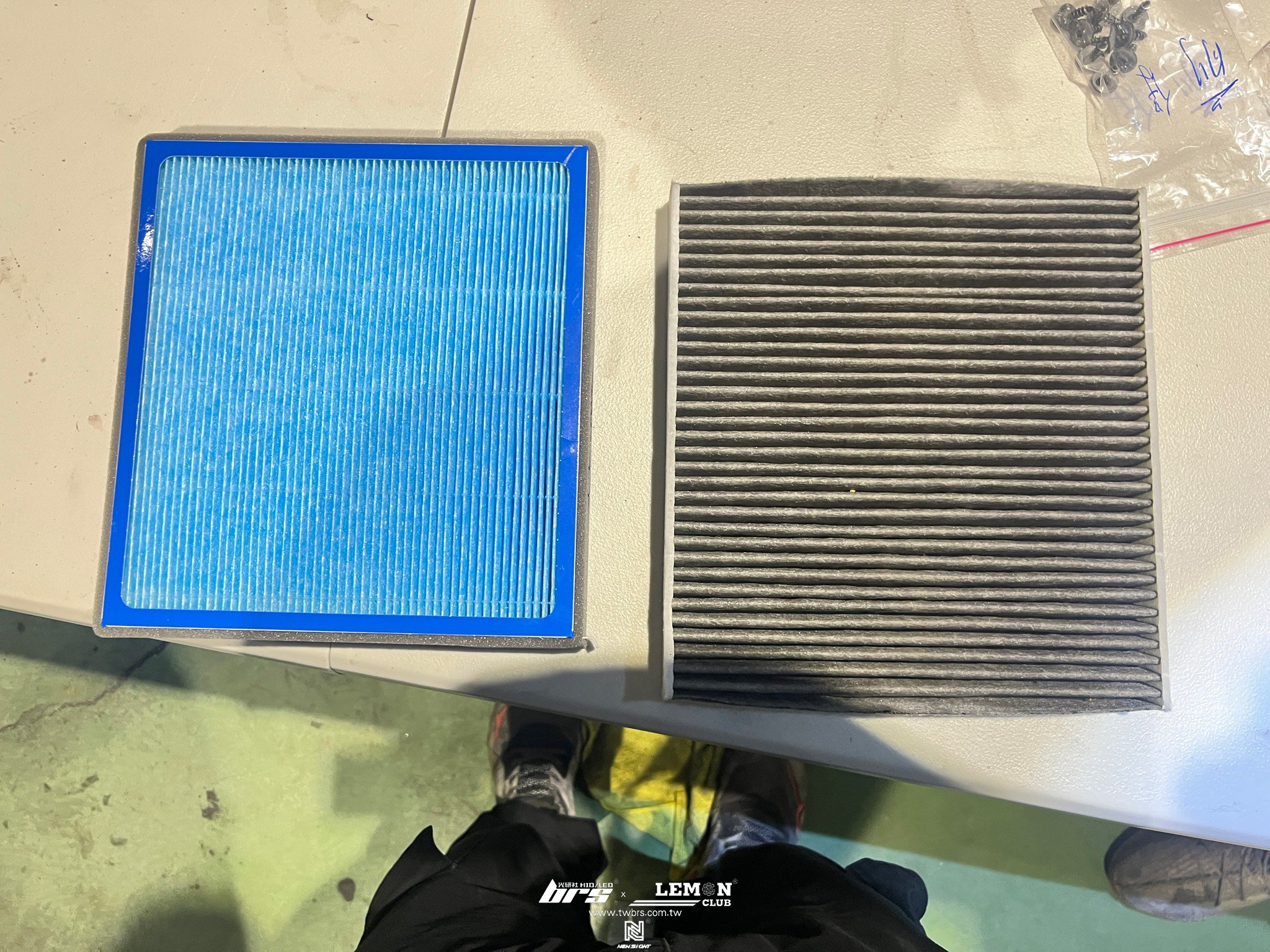 Skoda Octavia RS 安裝 杏合醫療級MQB冷氣空調濾芯