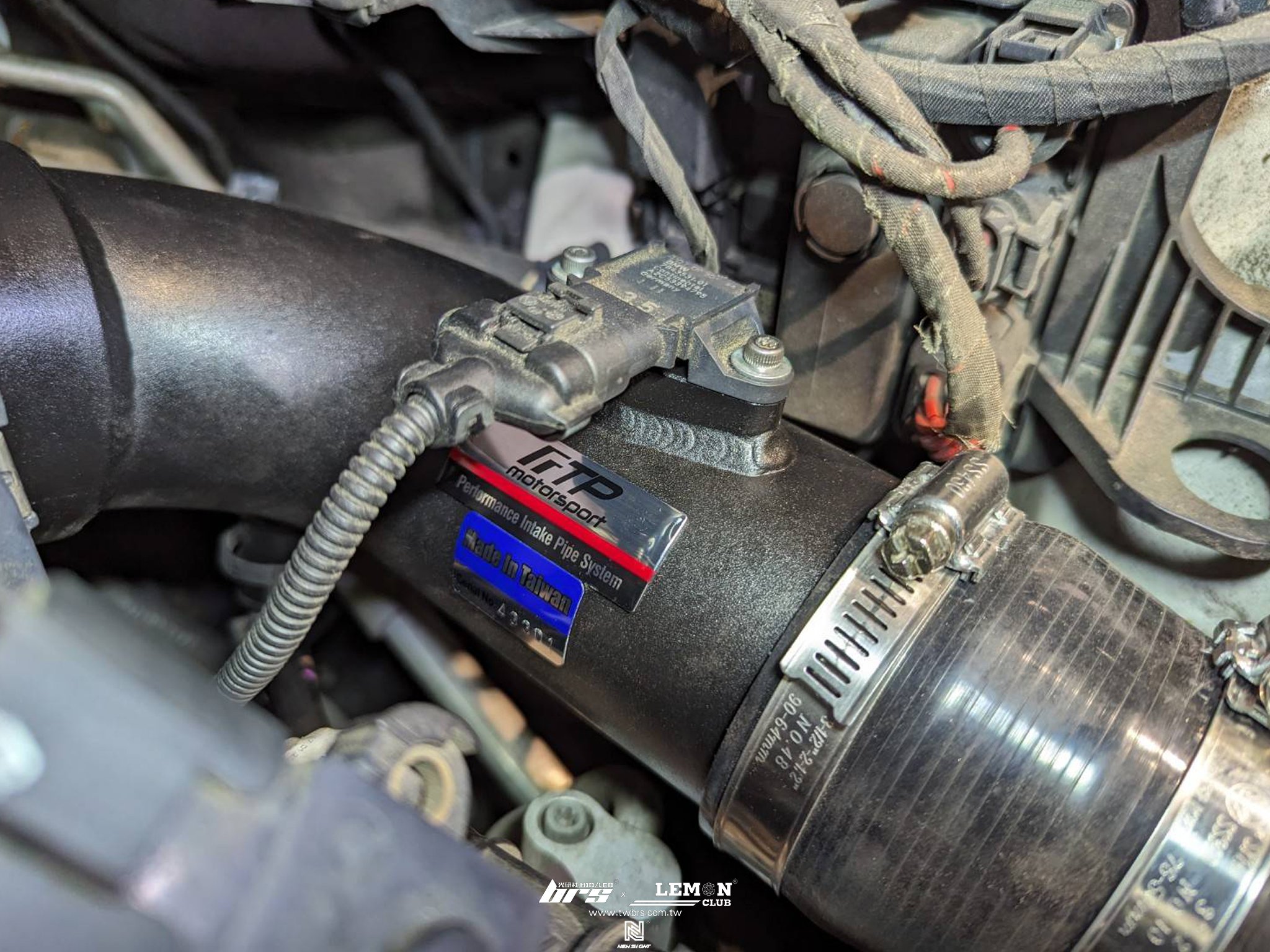 BMW F30 安裝 FTP渦輪管