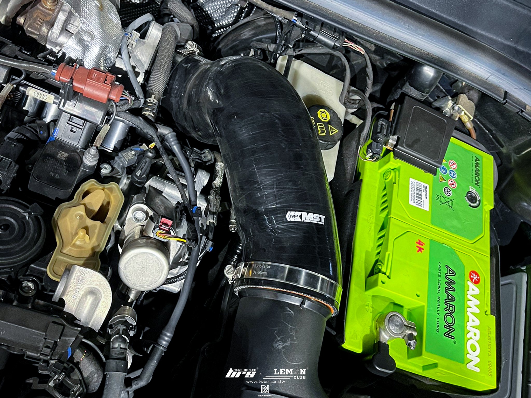 Volkswagen New Tiguan 安裝 MQB專用副車架襯套+MST進氣管