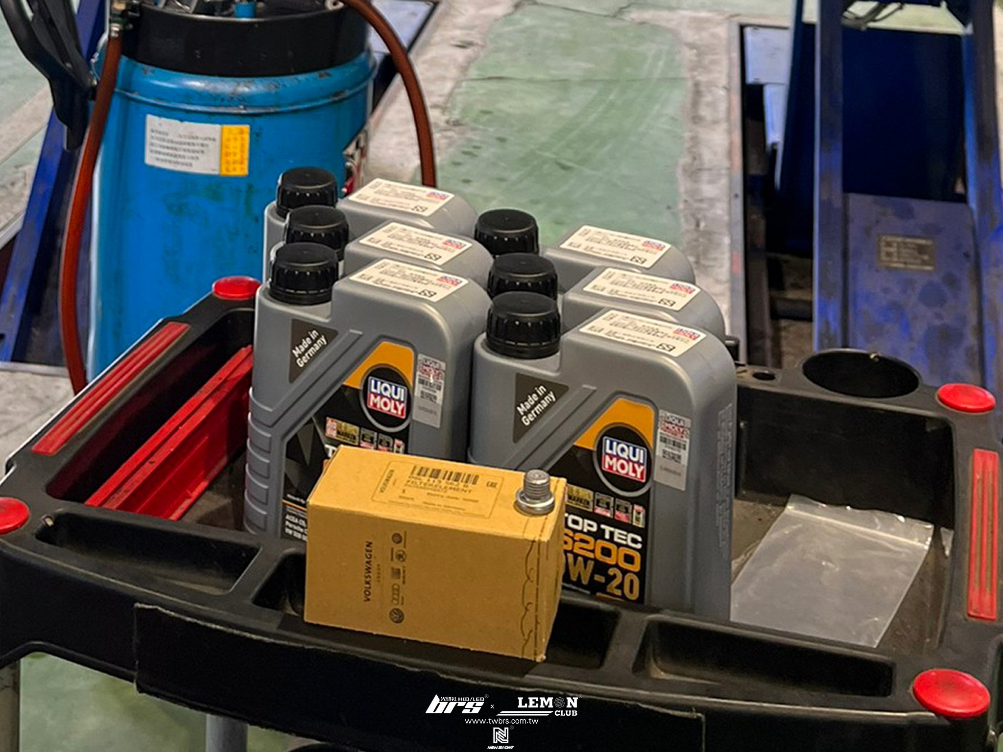 Skoda Superb 保養 德國LIQUI MOLY 0W20頂級機油+原廠機油芯更換+原廠洩油螺絲+墊片更換