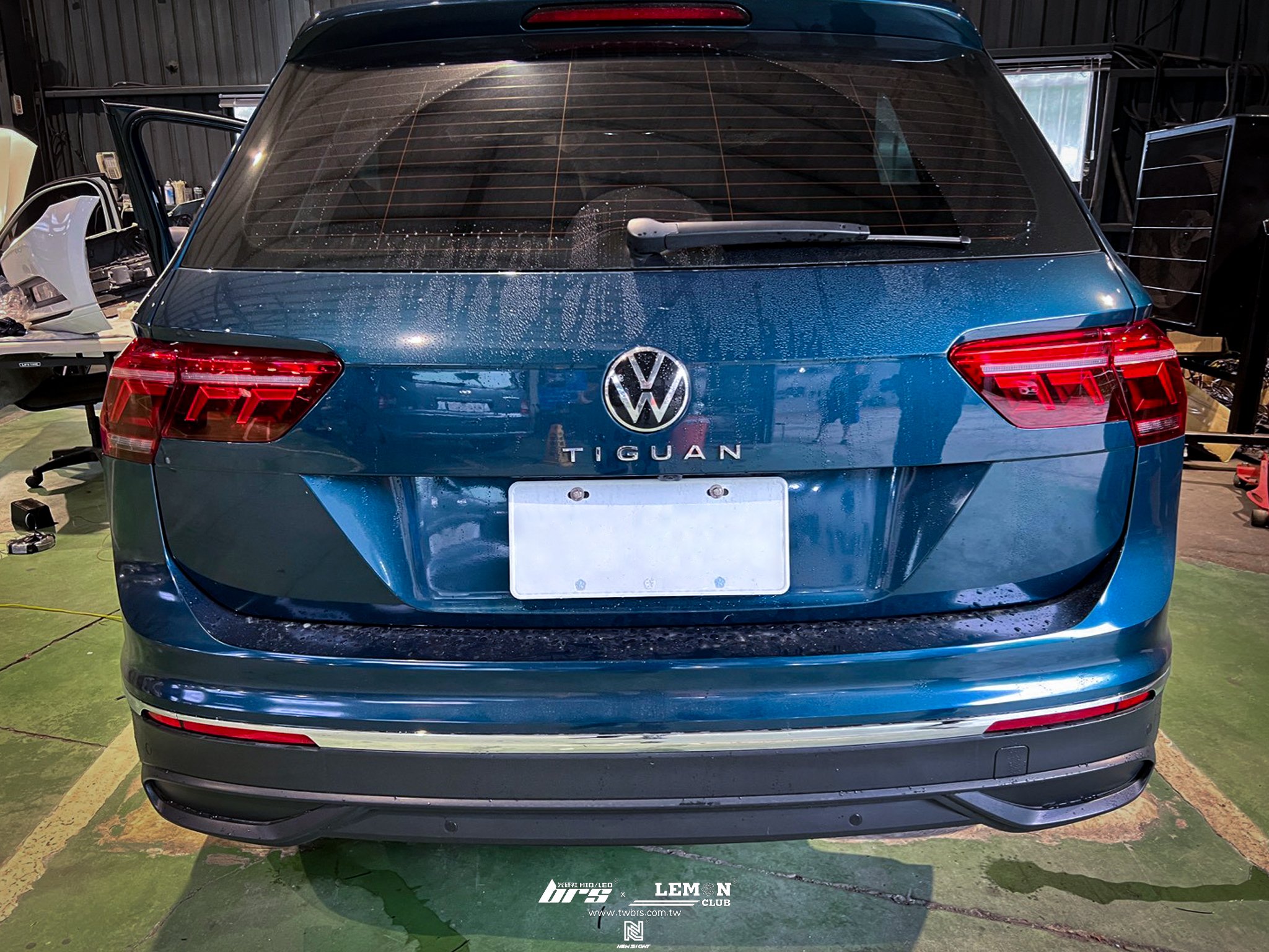 Volkswagen New Tiguan 安裝 21年式原廠動態流水尾燈