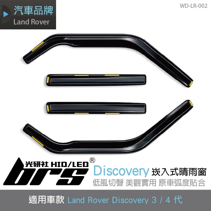 WD-LR-002 Discovery  3 4 崁入式 晴雨窗