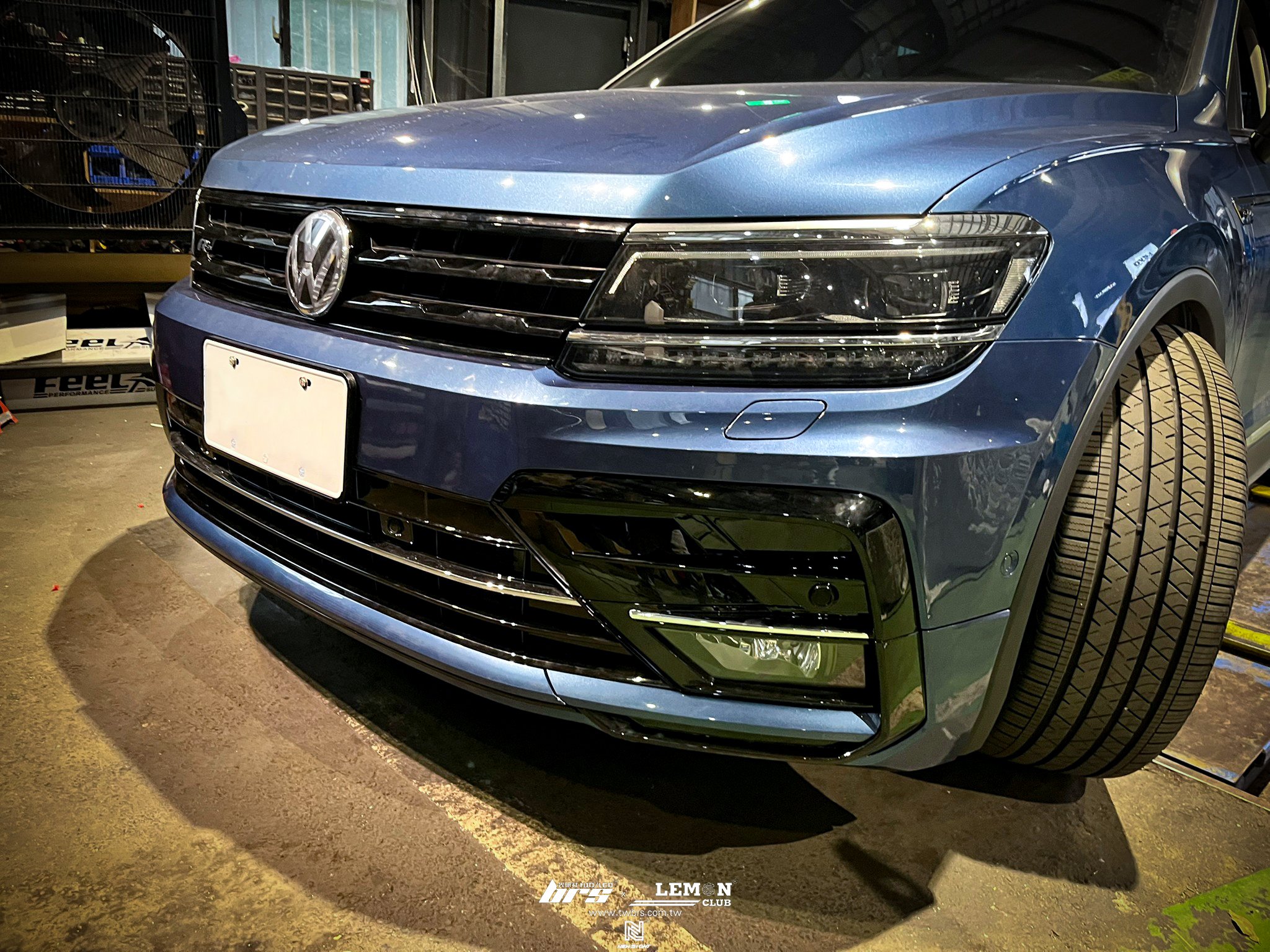 Volkswagen New Tiguan 安裝 R-Line前保桿