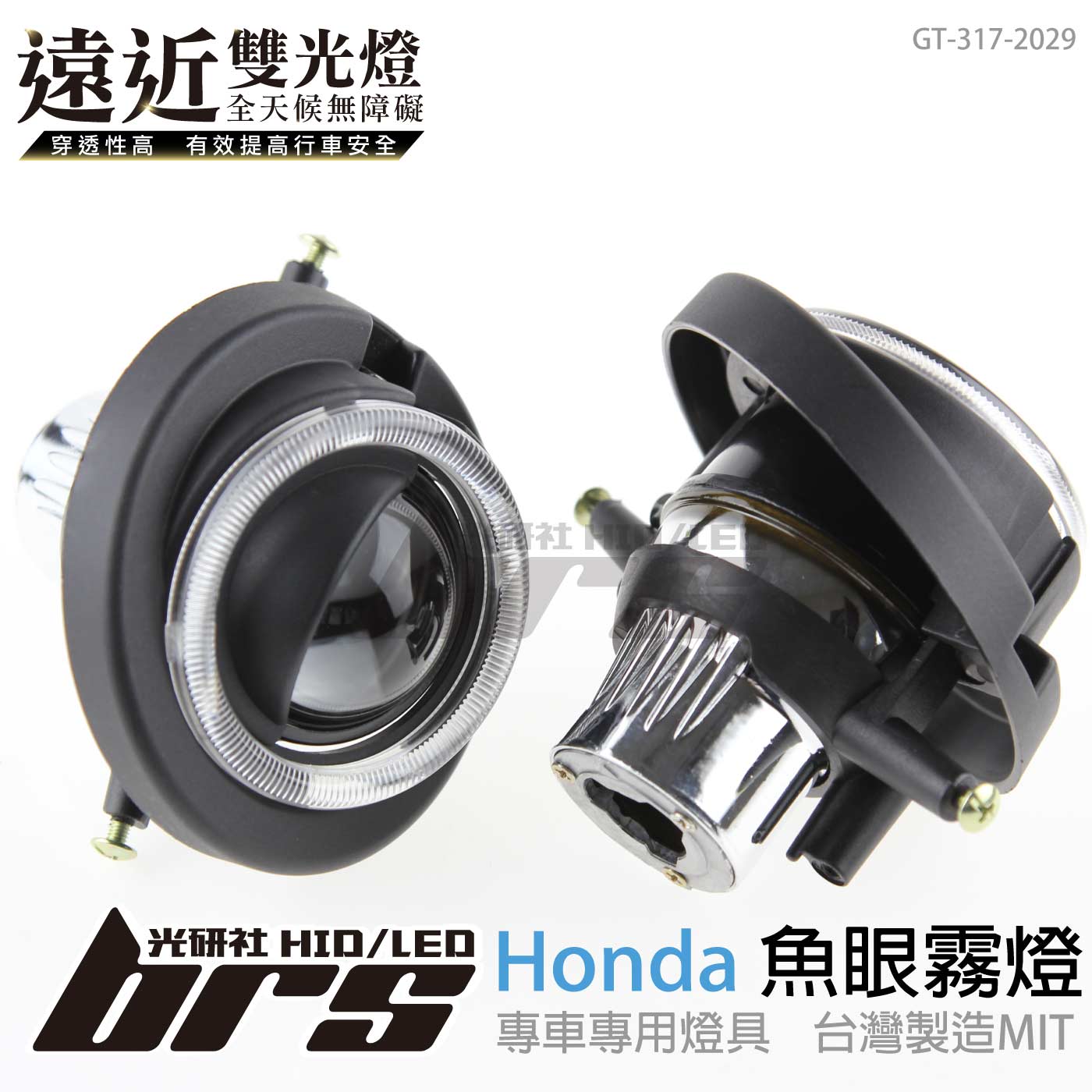 GT-317-2029 H/L 魚眼霧燈 雙光遠近燈